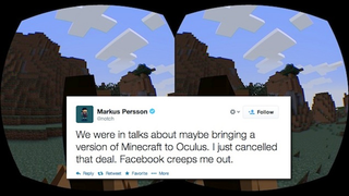 Notch Says He's Canceled Oculus Rift <em>Minecraft</em> Because Of Facebook